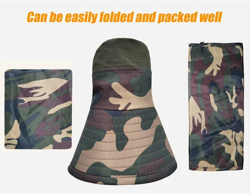 Vista 7 de Sombrero de pesca unisex para adultos