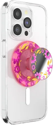 Vista 8 de PopSockets - Agarre para teléfono con soporte expandible, agarre adhesivo, esmalte - Ajuste de altitud