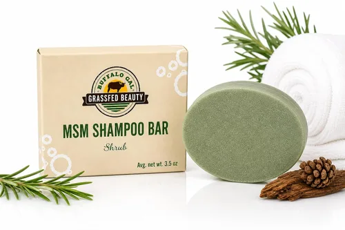 Vista 11 de MSM + Barra de champú Tallow - Citrus - Champú sólido sin sulfato para cabello suave, brillante y manejable - pH equilibrado, sin silicona, sin
