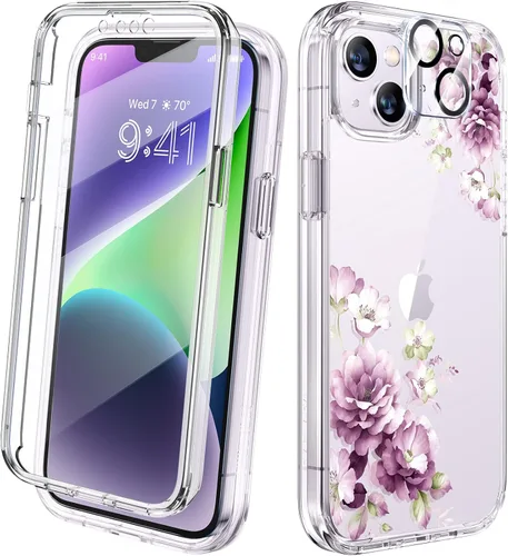 Vista 904 de DIACLARA - Funda transparente compatible con iPhone XR 6.1 pulgadas 2018