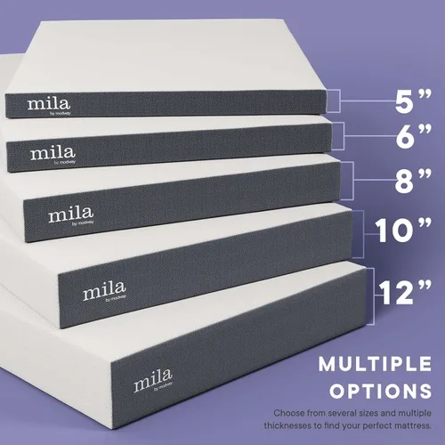 Vista 12 de Modway Emma Comfort - Espuma viscoelástica de 6 pulgadas