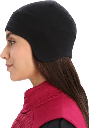 Vista 4 de Icebreaker Gorro unisex de lana de invierno Quantum para mujer