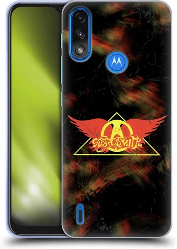 Vista 98 de Head Case Designs Officially Licensed Aerosmith Back in The Saddle Again Classics Gel Case [Military Grade Protection] Compatible with Moto E7