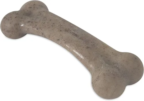 Vista 11 de Pet Qwerks Original BarkBone - Hueso de perro de nailon para masticadores agresivos, sabor a barbacoa, 6.1 pulgadas, raza mediana