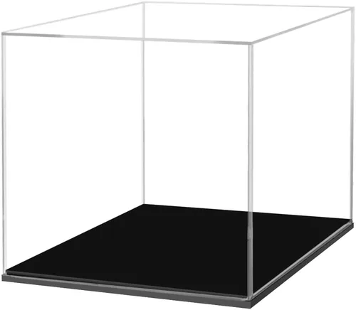 Vista 16 de Elevador de productos al por menor o contenedor de almacenamiento de mercancía 6 "Caja de exhibición de acrílico transparente con un lado abierto
