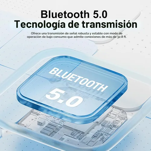 Vista 6 de Altavoces de computadora para PC de escritorio, altavoz Bluetooth recargable, barra de sonido de computadora pequeña con estéreo y graves, entrada