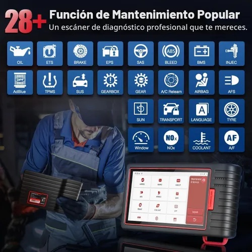 Vista 3 de Thinkcar 2026 Thinkscan Max2 Wireless OBD2 escáner sin suscripción Lifetime Software Upgrade, Full System Diagnosis, CAN-FD & FCA AutoAuth