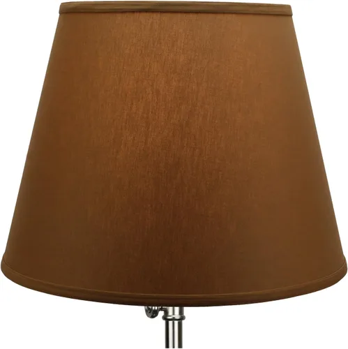 Vista 3 de Pantalla para lámpara FenchelShades.com, diámetro superior de 11 pulgadas x diámetro inferior de 17 pulgadas x altura con arandela de 13 pulgadas