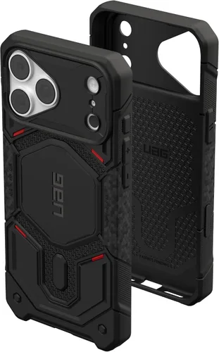 Vista 12 de UAG Monarch Pro - Funda para iPhone 18 Pro Max / iPhone 17 Pro Max, fibra Monarch Pro - Fibra de carbono