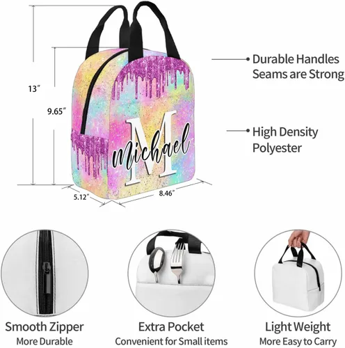 Vista 138 de Texto personalizado Elefante desgaste gafas mochila mochila mochila casual Daypack bolsa para mamá niñas, color86-4, Mochilas Daypack