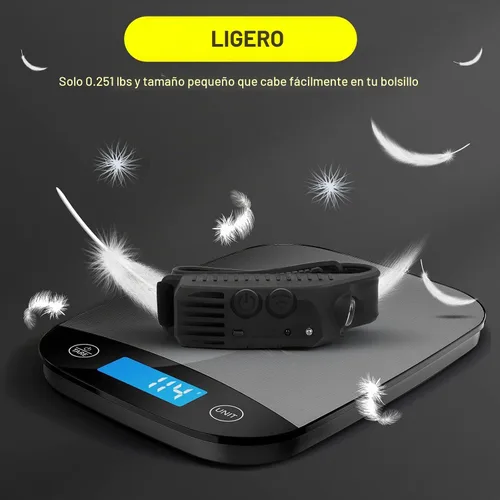 Vista 8 de AURUZA 2 piezas de linterna frontal recargable, linternas LED para la cabeza 2 COB con haz amplio de 230°, faro con sensor de movimiento, 5 modos