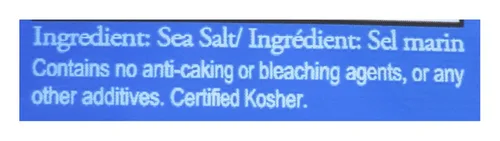 Vista 4 de CELTIC SEA SALT Bolsa de resellado, flor del océano