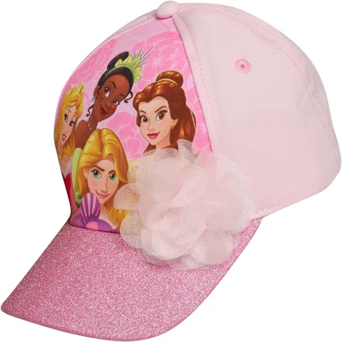 Vista 12 de Disney Gorra de béisbol de Frozen para niñas, sombrero de cola de caballo de Elsa y Anna para niñas, sombrero de Frozen para niñas pequeñas