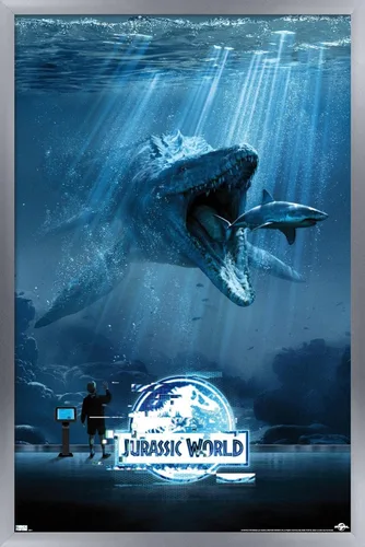 Vista 13 de Trends International Jurassic World - Póster de pared de agua, 14.725 x 22.375 pulgadas, versión premium sin marco