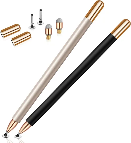 Vista 9 de Lápiz óptico para iPad iPhone Android, 2 bolígrafos para pantallas táctiles