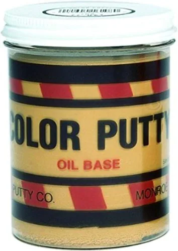 Vista 5 de Color Putty Company Tarro de masilla color número 100, blanco, de 1 libra., 140