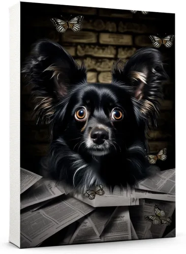 Vista 60 de Thuan Affenpinscher - Póster de lienzo con tus fotos, arte de pared para decoración del hogar, regalo conmemorativo para amantes de las mascotas