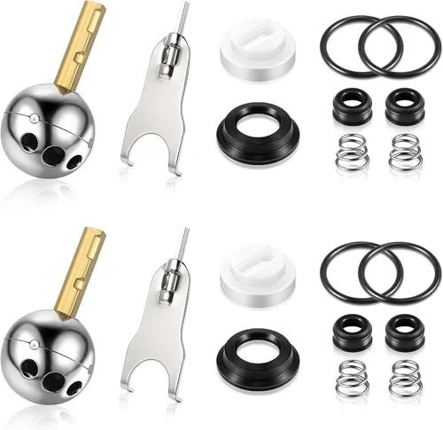 Vista 4 de Dreyoo Kit de reparación de grifo de ducha compatible con Delta/Peerless, 1