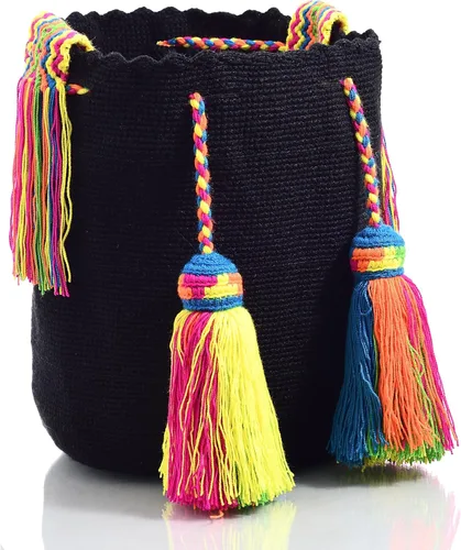 Vista 3 de WYOU Utopia classics Hobo in Wayuu Crochet, Grande