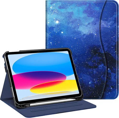 Vista 14 de Fintie Funda tipo libro para iPad (A16) de 11ª generación de 11 pulgadas Negro
