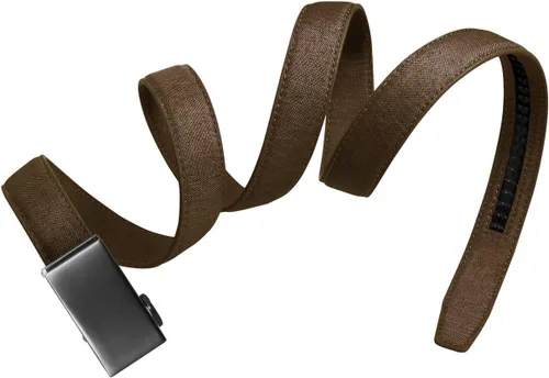 Vista 19 de Mission Belt Cinturón de trinquete de cuero para mujer, colección de cuero de 1.181 in oro/cuero negro
