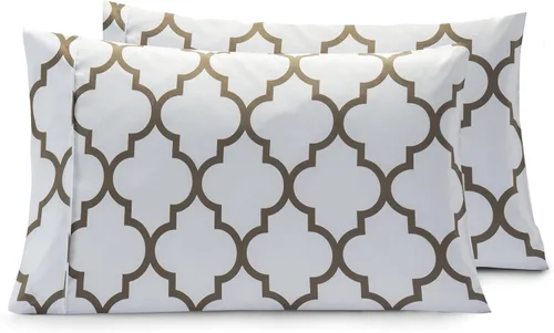 Vista 11 de Elegant Comfort Juego de funda de almohada ultrasuave de lujo de 2 piezas, 1500 hilos, microfibra de calidad egipcia, doble cepillado, resistente a