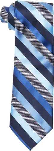 Vista 6 de Stacy Adams Conjunto de corbata a rayas de microfibra para hombre