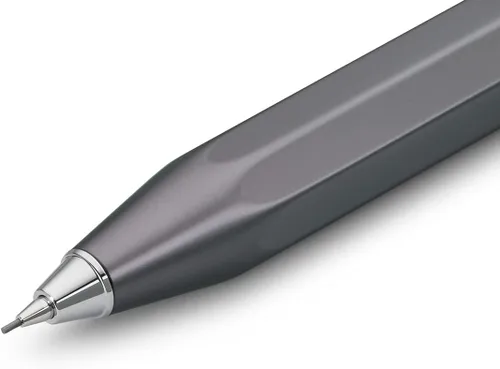 Vista 2 de Kaweco AL SPORT - Portaminas HB I de 0.028 in, color antracita, exclusivo con recambio de plomo de 0.028 in, lápiz de aluminio, 4.1 in
