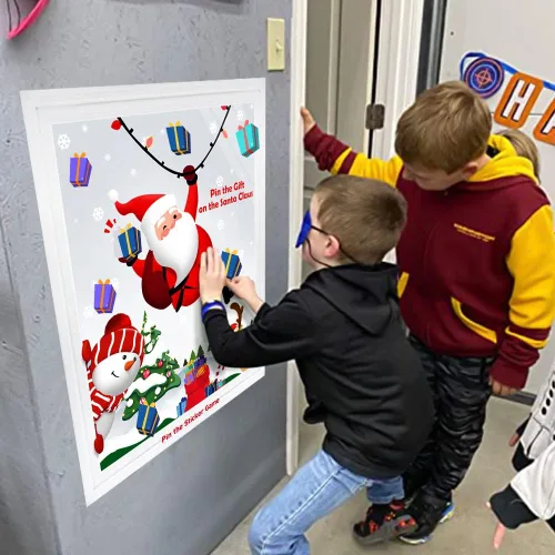 Vista 2 de Juegos de fiesta de Navidad, juego de regalo Actividades navideñas para niños, juegos de Navidad, juegos de fiesta de vacaciones para niños