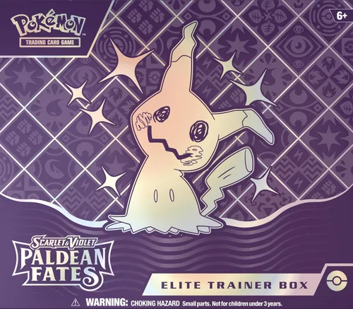 Vista 2 de POKEMON TCG: ESCARLATA Y VIOLETA: DESTINOS PALDEOS: CAJA DE ENTRENADOR DE ÉLITE