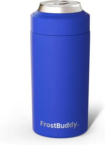 Vista 21 de Frost Buddy - Enfriador universal de latas, aislante de latas de acero Se adapta a latas delgadas de 12 onzas, 16 onzas, niños altos