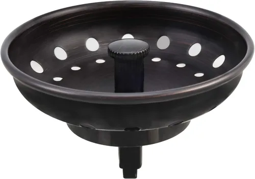 Vista 8 de KONE Colador de Drenaje para Fregadero Dorado Tapón y Colador para Fregadero de Acero Inoxidable Cesta Coladora para Fregadero de Cocina de Repuesto