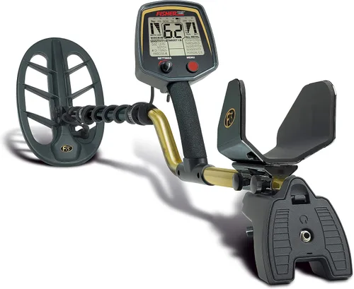 Vista 2 de Fisher Labs F75+ Paquete de detector de metales, dorado