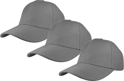 Vista 41 de Gelante - Gorra lisa de béisbol ajustable con correa trasera (3 unidades)