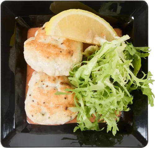 Vista 13 de Restaurantware - Platos de aperitivo de 4.3 x 4.3 pulgadas, 100 platos cuadrados desechables de plástico, duradero, elegante, plato de plástico Negro