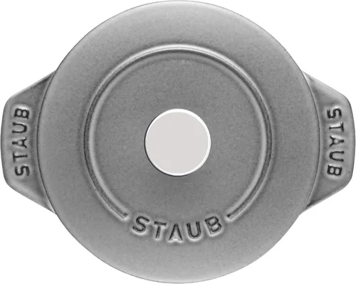 Vista 6 de Staub Horno Petite Francés de hierro fundido, gris grafito Gris (Graphite Grey)