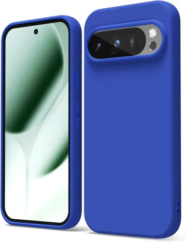 Vista 56 de oakxco para Google Pixel 6A Funda de teléfono de silicona líquida, diseño estético lindo y delgado para mujer y niña, cubierta de gel suave, lisa