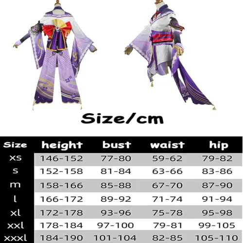 Vista 2 de Moalioi Raiden Shogun - Disfraz de cosplay de Raiden, traje de mujer con peluca
