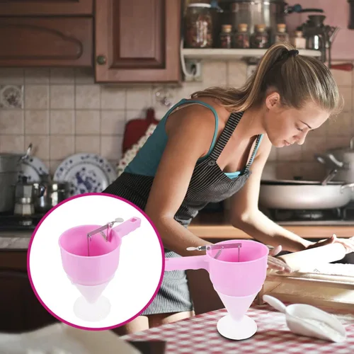 Vista 4 de Yardwe Embudo de plástico con soporte desmontable de pie