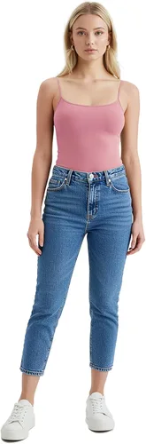 Vista 31 de Emmalise Camisola larga casual básica para mujer, con tirantes ajustables, top en capas