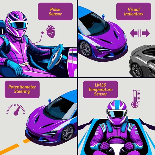 Vista 3 de LINGO in The Fast Lane Kit de codificación STEM - Construye, codifica y aprende la tecnología de un coche de carreras - Aprende a codificar