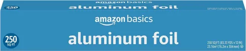 Vista 5 de Amazon Basics - Papel de aluminio, 250 pies cuadrados, paquete de 1 (anteriormente Solimo)