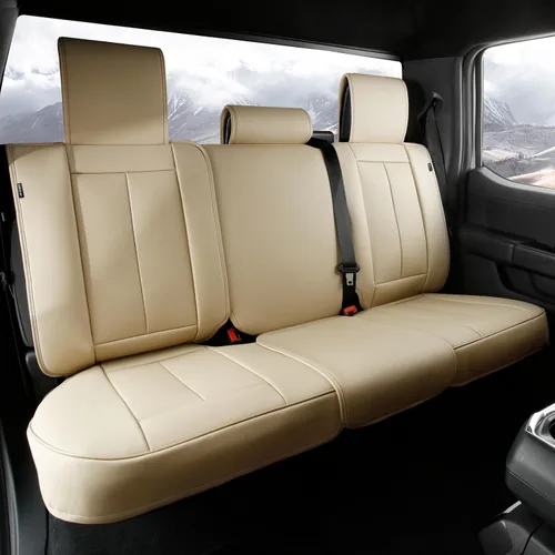 Vista 18 de Coverland Fundas de asiento de automóvil personalizadas compatibles con BMW X1 2013-2025, funda de asiento impermeable de espuma viscoelástica