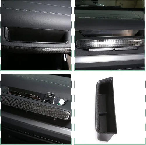 Vista 6 de PIUGILH Caja de almacenamiento para pasajeros, organizador de bandeja de almacenamiento para Mercedes Benz Clase G W464 W463A G350 G500 G63 G65 2019