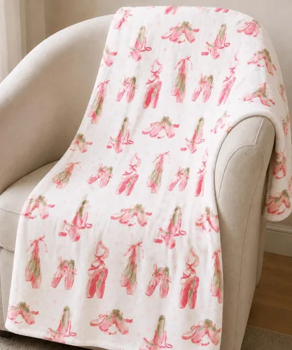 Vista 23 de Manta Tipo Throw de Vellón Suave como Terciopelo con Animales de Globos: Manta de Felpa de Terciopelo Acogedora con Diseño de Animales Rosa Oscuro