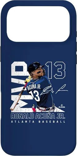 Vista 22 de MVP Ronald Acuna Jr Atlanta MLBPA - Carcasa para iPhone 17