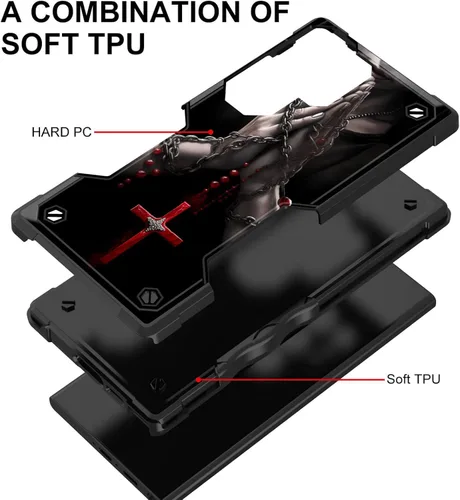 Vista 1031 de Funda para Galaxy A14 5G, [Doble Capa][Protección contra Caídas de Grado Militar de 10 Pies] [Antideslizante] Funda Resistente a Prueba de Golpes