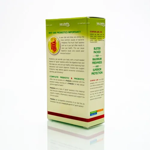 Vista 6 de Olympian Labs Suplemento completo de prebióticos y probióticos - 25 mil millones de cultivos vivos estables - 30 cápsulas vegetarianas, ayuda a
