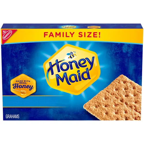 Vista 19 de Honey Maid Graham Crackers, bocadillos a granel para el almuerzo, 200 paquetes de bocadillos de 0.5 onzas