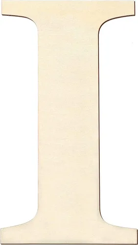 Vista 12 de Letras de madera de 12 pulgadas y letras de madera en blanco de 1/5 pulgadas de grosor sin terminar para pintura, manualidades y decoración de pared